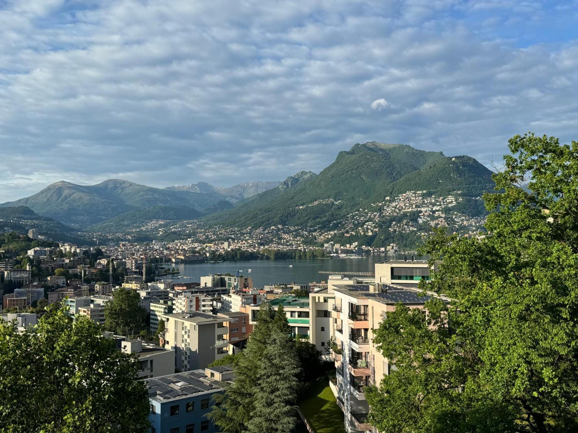 Panorama Suite In Lugano - Pazzallo Парадісо Екстер'єр фото