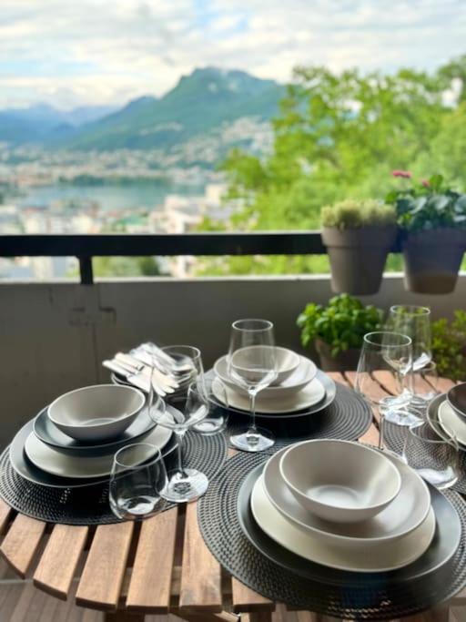 Panorama Suite In Lugano - Pazzallo Парадісо Екстер'єр фото