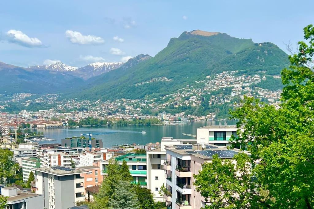 Panorama Suite In Lugano - Pazzallo Парадісо Екстер'єр фото